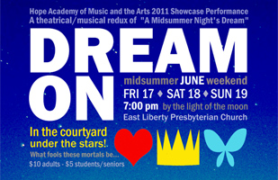 Hope Academy Presents "Dream On," A Midsummer Night's Dream