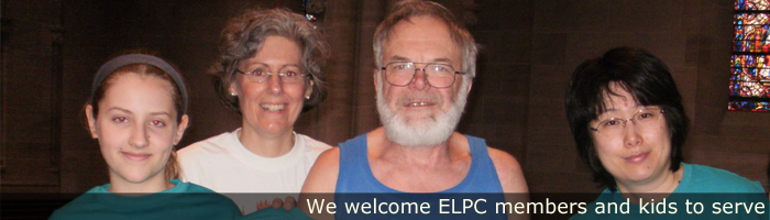 ELPC members and kids serve in various church positions