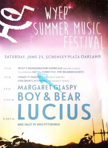 WYEP Summer Music Festival Poster 2016