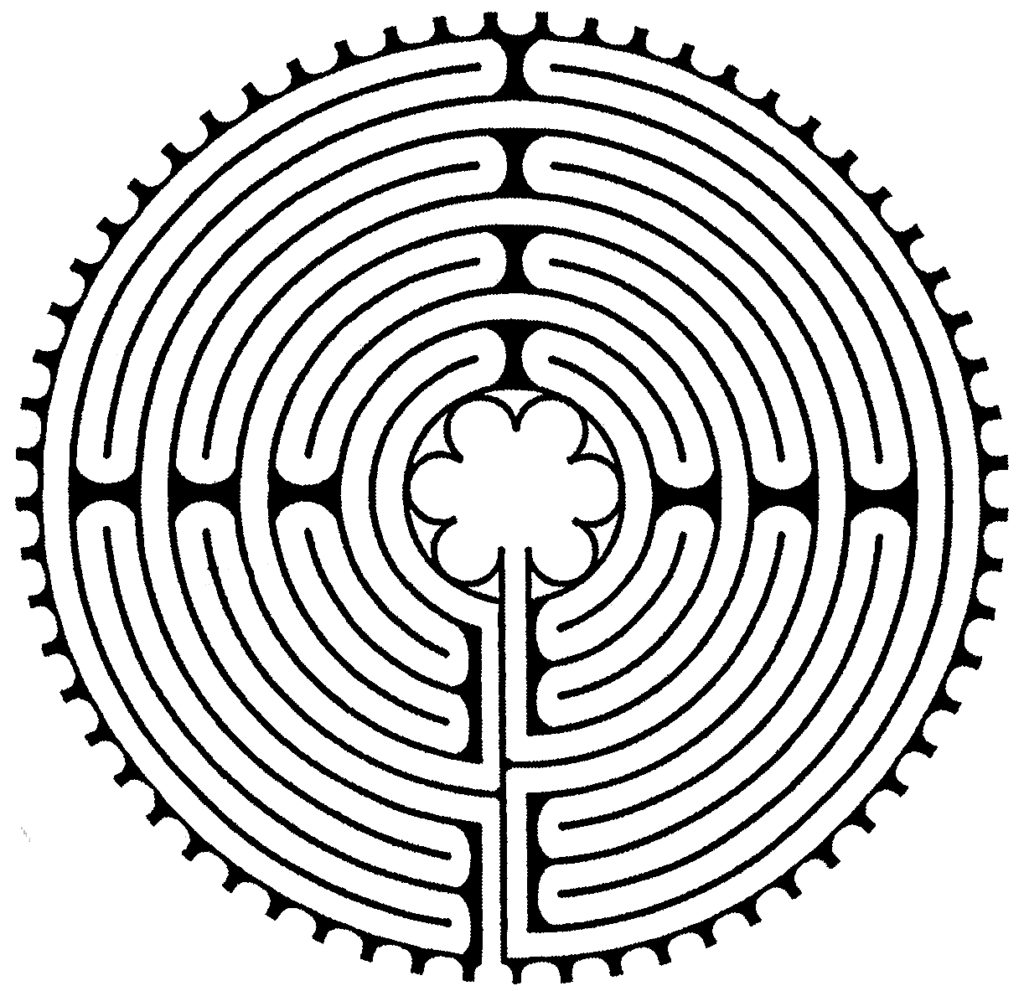 Chartres Labyrinth Printable